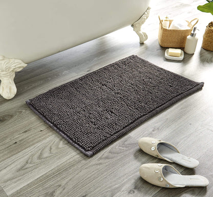 Elegant and comfortable Pebbles Micro Bobble Bath Mat, showcasing its rich texture and luxurious feel underfoot, ideal for modern bathrooms.