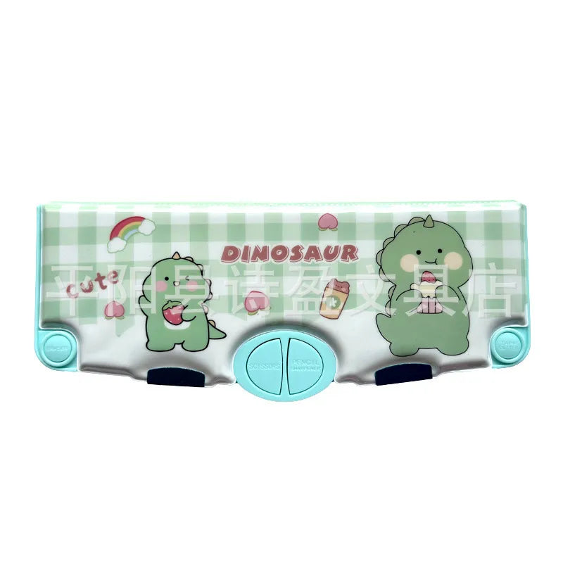 Premium quality plastic pencil case for kids, designed with a cute yet sophisticated look, perfect for back-to-school and special occasions.