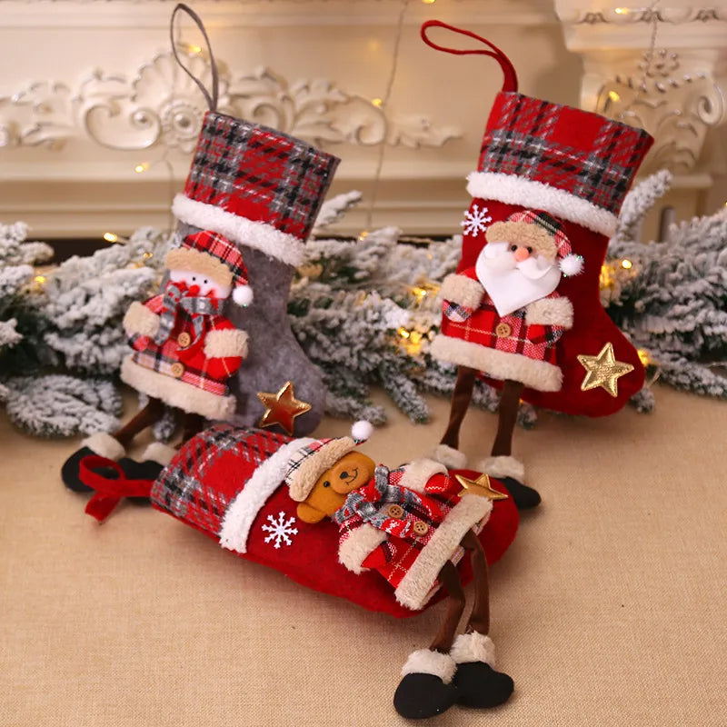Christmas Fashion Santa Claus Snowman Party Christmas socks