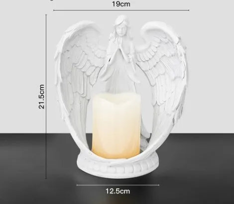 Christmas Vintage Style Simple Style Angel Resin candlestick