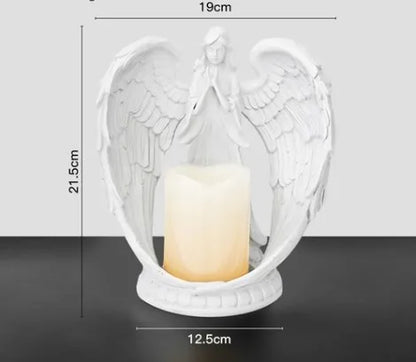 Christmas Vintage Style Simple Style Angel Resin candlestick