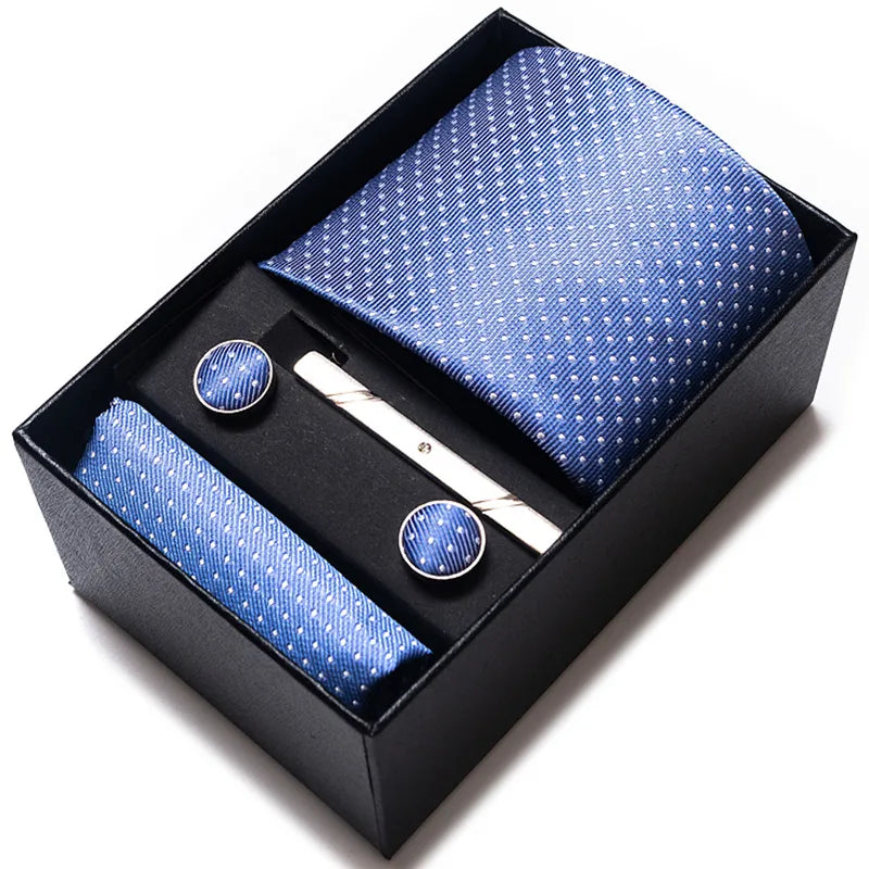 Chic cufflinks with a minimalist aesthetic, designed in a striking geometric solid colour, made from durable polyester yarn for a timeless appeal.