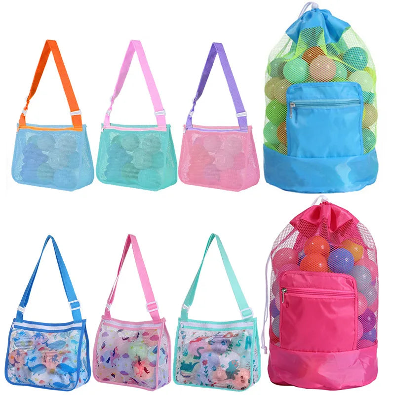Luxury nylon beach swimming clothes storage bag in solid colour, ideal for vacations and durable use.