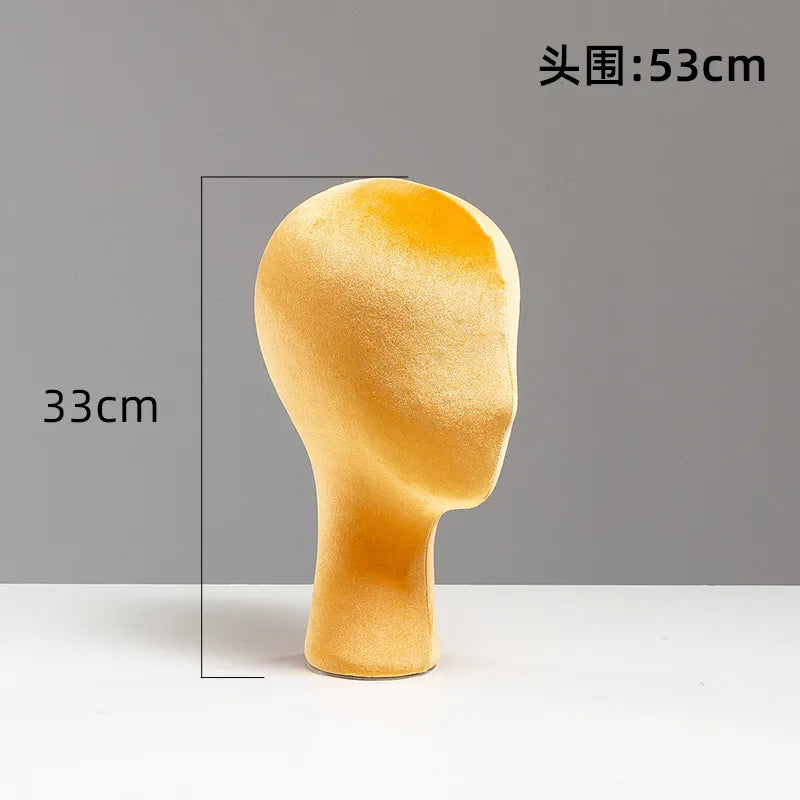 Pin Head Model Prop Display Stand Wig Hat Glasses Scarf Jewelry Holder Female Adult Mannequin Hair Extension Tool Kit