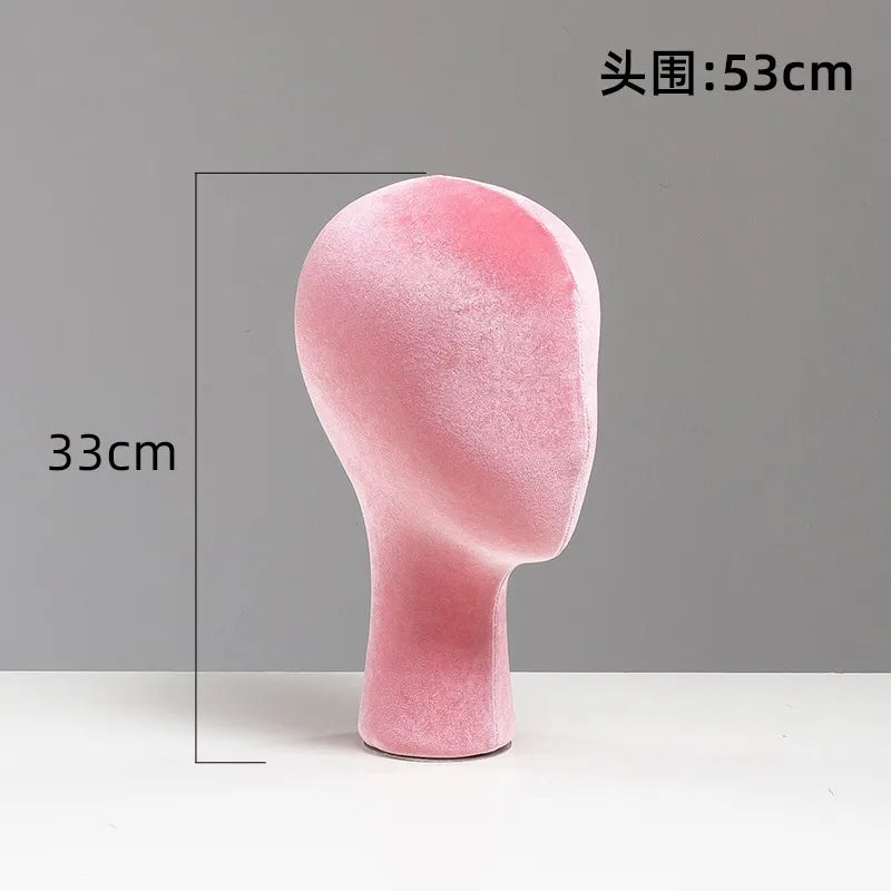 Pin Head Model Prop Display Stand Wig Hat Glasses Scarf Jewelry Holder Female Adult Mannequin Hair Extension Tool Kit