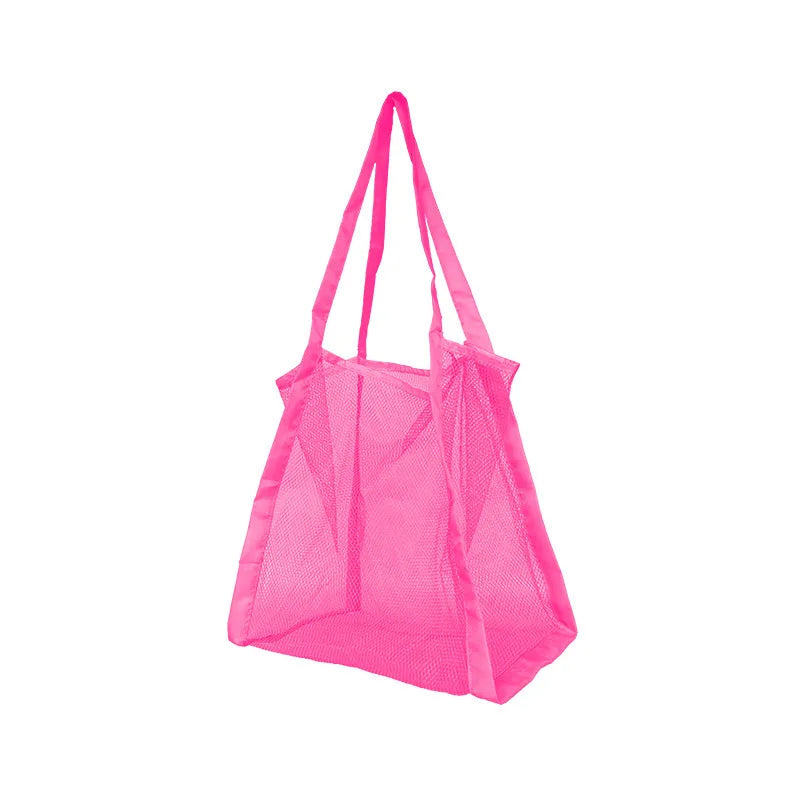 Luxury beach storage bag featuring a sleek solid colour design, crafted from durable nylon for effortless vacation packing.