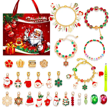 1 Set Zinc alloy Christmas Hat Santa Claus Christmas Socks Pendant Chain Jewelry Accessories