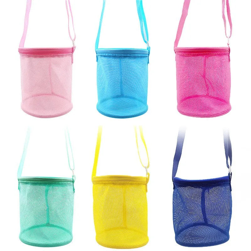 Elegant nylon beach backpack showcasing a sleek solid colour design, perfect for storing swimming garments.