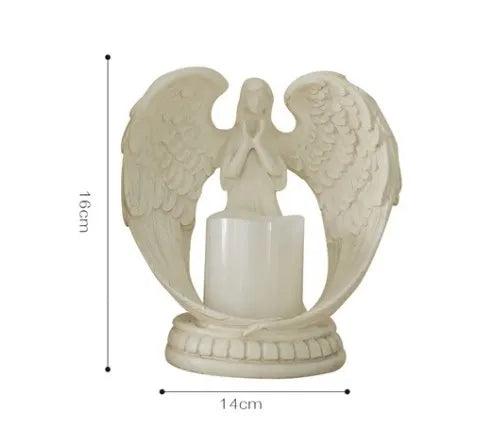 Christmas Vintage Style Simple Style Angel Resin candlestick