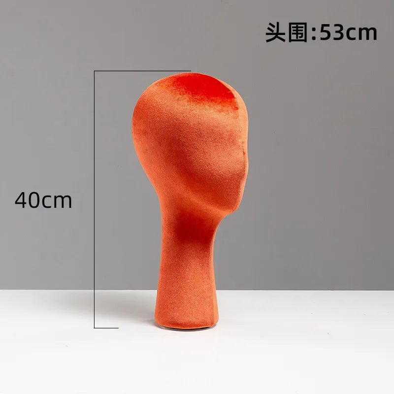 Pin Head Model Prop Display Stand Wig Hat Glasses Scarf Jewelry Holder Female Adult Mannequin Hair Extension Tool Kit