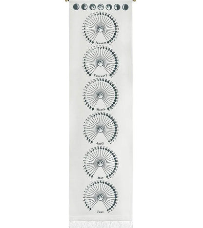 Stylish wall ornament crafted from premium polyester and cotton, exhibiting a beautiful scenery for refined home decoration.