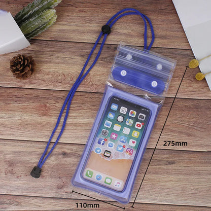 Lightweight luxury TPU waterproof bag for unisex swimming essentials, weighing only 70g, ideal for stylish poolside outings.