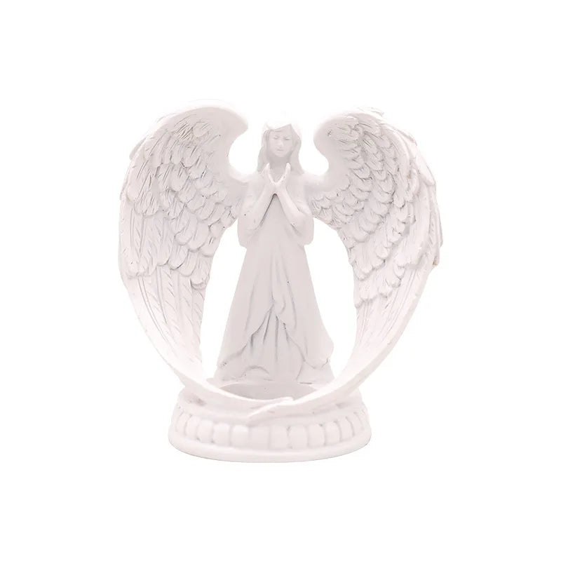 Christmas Vintage Style Simple Style Angel Resin candlestick