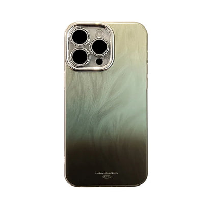 Sophisticated full cover phone case in luxurious brown gradient, perfect for iPhone 15 Pro Max and Samsung Galaxy users seeking style and protection.