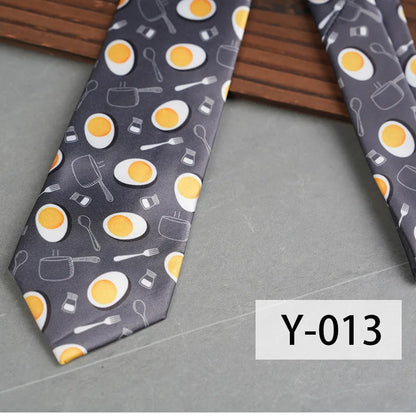 Men's sophisticated casual tie in a luxurious polyester yarn featuring a modern geometric plant arrow motif, suitable for any season.