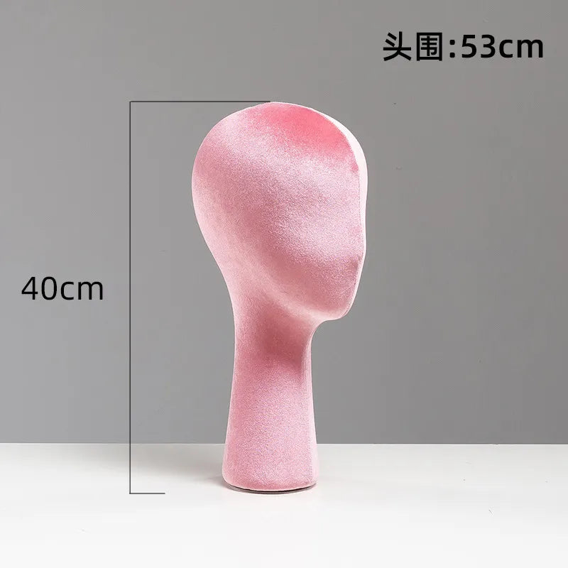 Pin Head Model Prop Display Stand Wig Hat Glasses Scarf Jewelry Holder Female Adult Mannequin Hair Extension Tool Kit