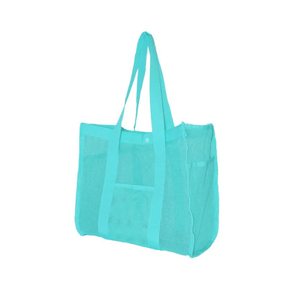 Stylish nylon storage bag for beach clothing, featuring a minimalist solid colour design for sophisticated travels.