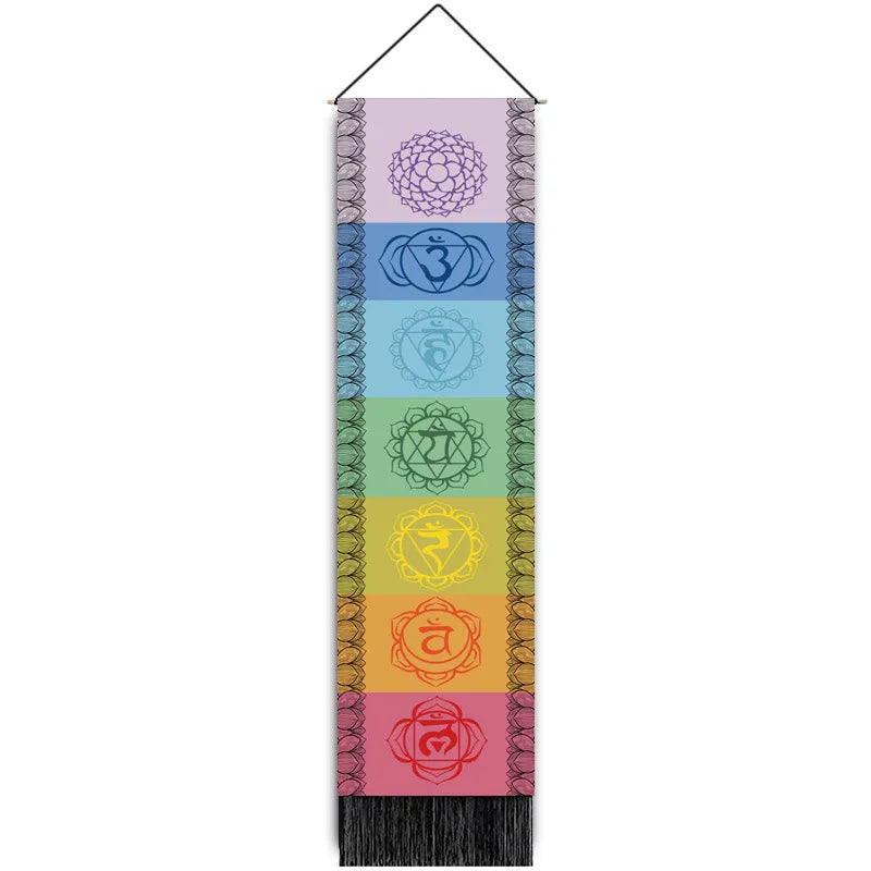 Elegant casual vacation landscape hanging wall ornament showcasing serene nature-inspired design, perfect for luxurious home decor.