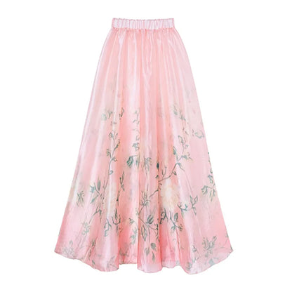 Luxury women's high waisted floral bikini swimwear, featuring full coverage comfort and designed for poolside glamour, ideal for stylish swimwear enthusiasts.