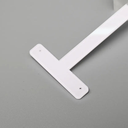 Handcrafted minimalist earring holder featuring organic glass material, ideal for adding a touch of sophistication to any jewellery display.