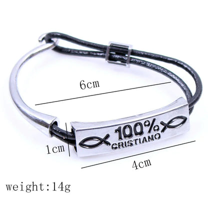 Men's luxurious black PU leather and alloy braid bracelet featuring an infinity and skull design, perfect for hip-hop, rock, and punk styles - ideal accessory for Halloween. Crafted with elegance to complement any edgy outfit.