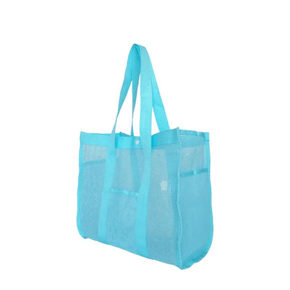 Premium beach storage solution, solid colour nylon bag for swimsuits and accessories, tailored for elegant vacation experiences.