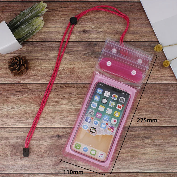 Sleek and lightweight luxury swimming bag in solid colour, perfect for aquatic adventures, made from durable waterproof TPU.