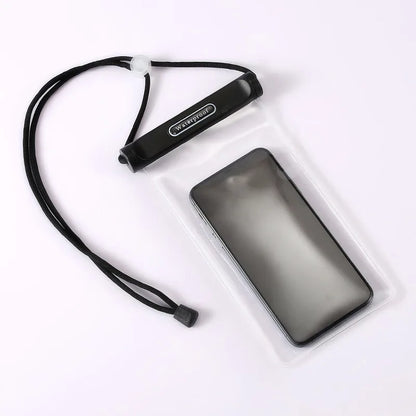 Elegant unisex luxury casual waterproof TPU bag designed for swimming accessories, showcasing a solid colour finish.