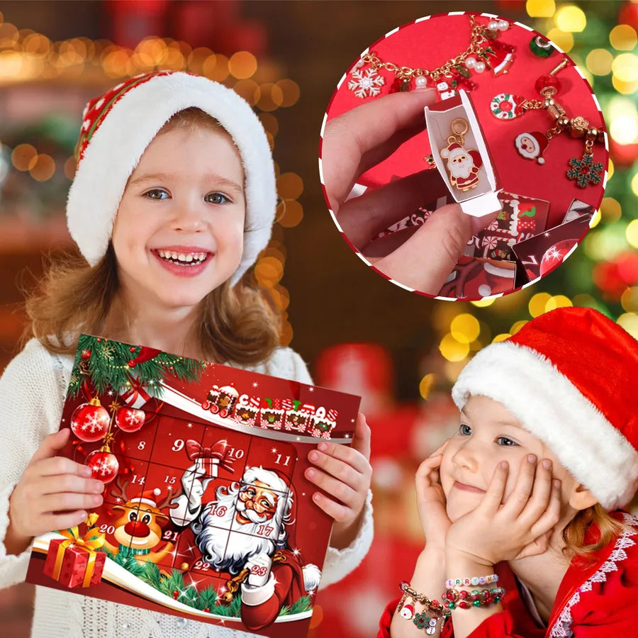 1 Set Zinc alloy Christmas Hat Santa Claus Christmas Socks Pendant Chain Jewelry Accessories