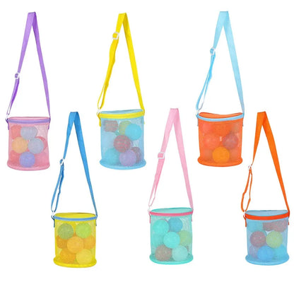 Luxury beach swimming clothes storage bag made from durable nylon, designed for vacation packing with a solid colour aesthetic.