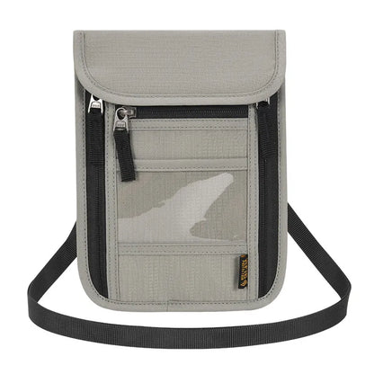 Zipper closure detail of the exquisite unisex passport holder, emphasizing its practical yet luxurious travel design.