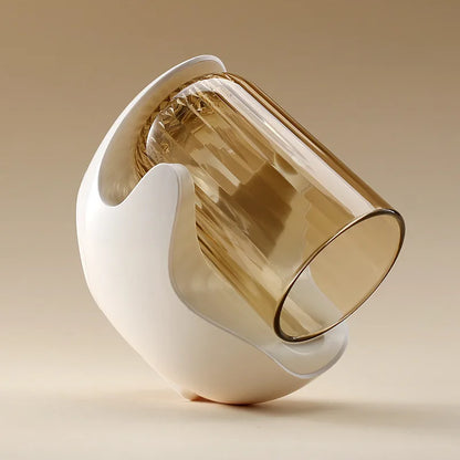 Simple magnetic suction mouth cup wall-mounted household ...