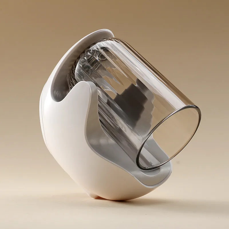 Simple magnetic suction mouth cup wall-mounted household ...