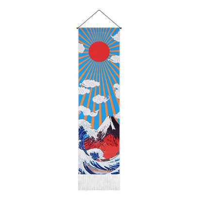 Artistic display of a landscape-themed wall ornament, designed to elevate your home decor with a charming and tranquil atmosphere, showcasing luxury and artistry.