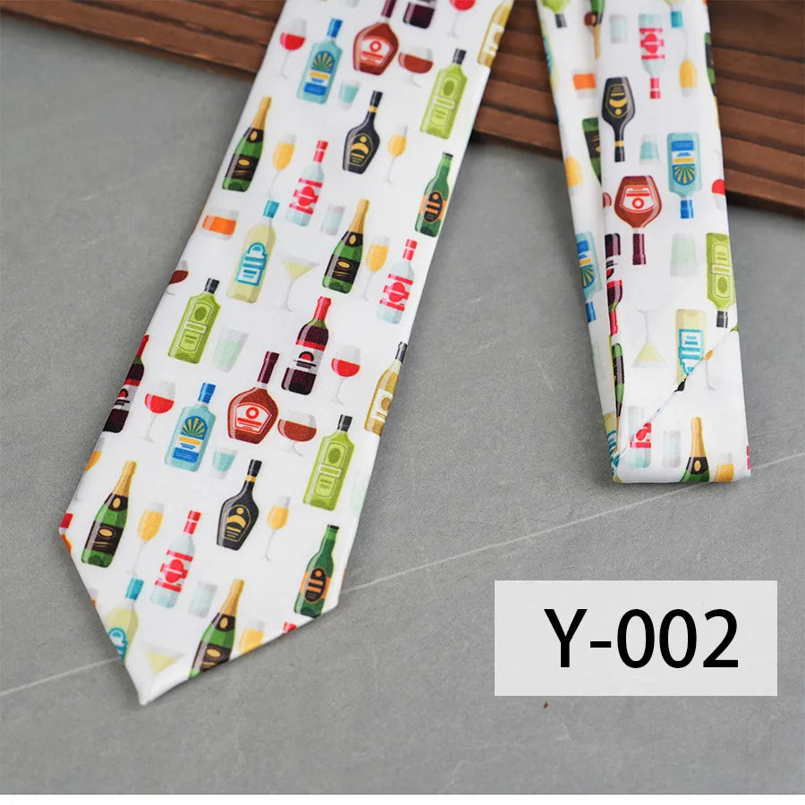 Stylish men's tie in a rich polyester yarn, showcasing a unique geometric plant arrow design, tailored for year-round wear.