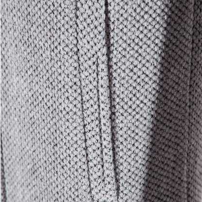 Luxurious Men's Plus Fleece Hooded Winter Cardigan Jacket in black, showcasing its long and thickened design for ultimate warmth and comfort this season.