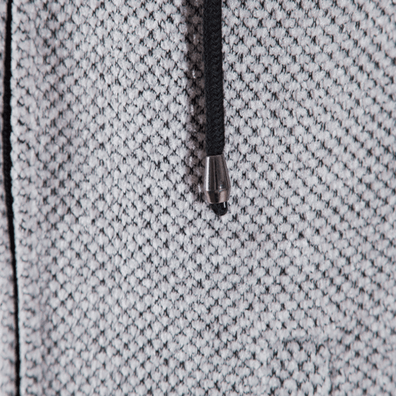 Selection of available colours for the men's plus fleece hooded winter cardigan jacket, including black, dark grey, navy blue, and red, each embodying sophistication.