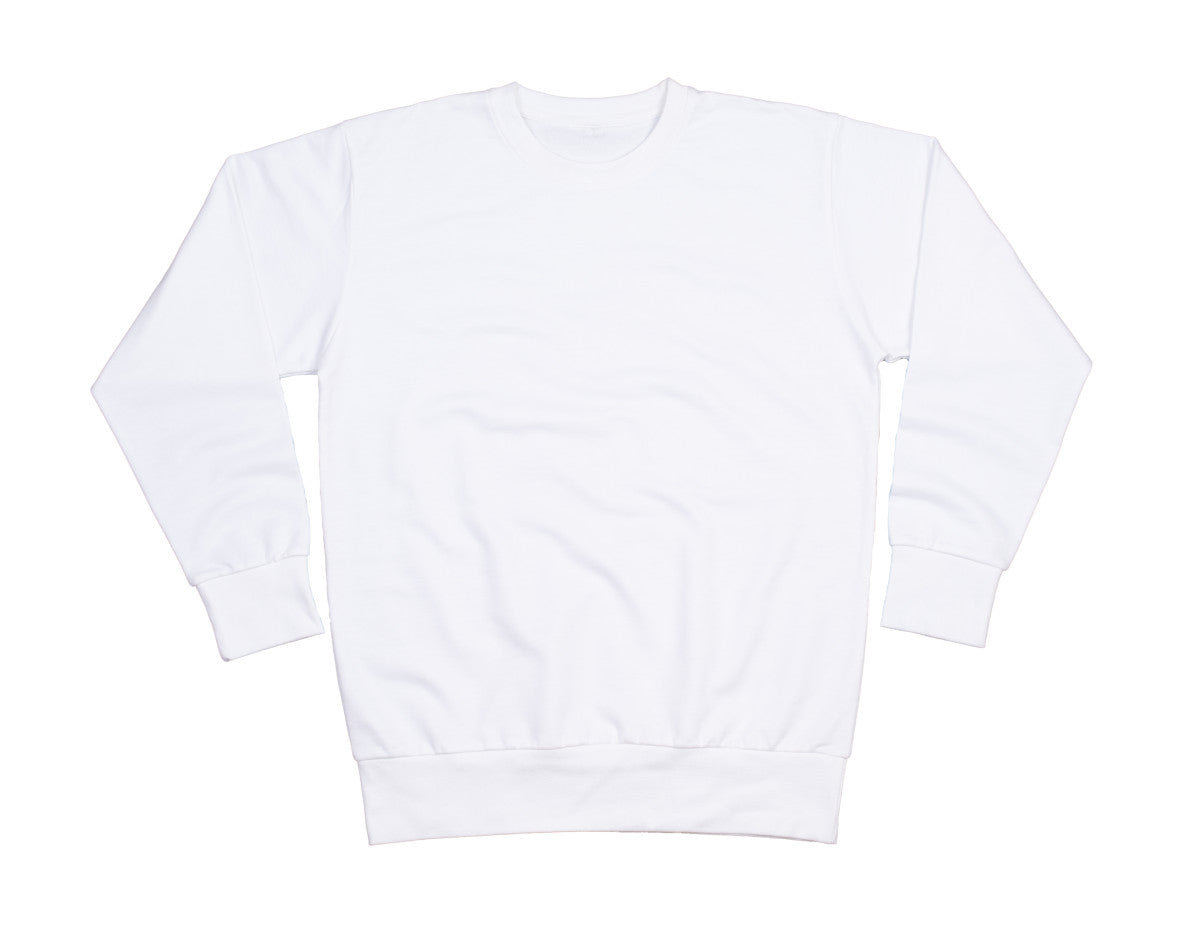 Luxurious unisex organic cotton sweatshirt made from recycled plastic, showcasing eco-friendly fashion in elegant design.