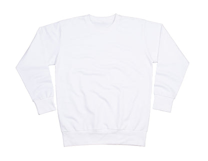 Luxurious unisex organic cotton sweatshirt made from recycled plastic, showcasing eco-friendly fashion in elegant design.