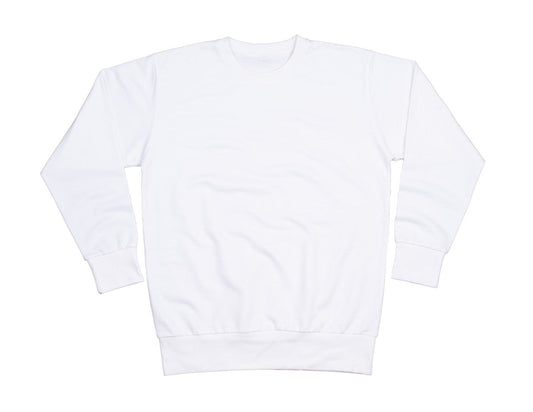 Luxurious unisex organic cotton sweatshirt made from recycled plastic, showcasing eco-friendly fashion in elegant design.