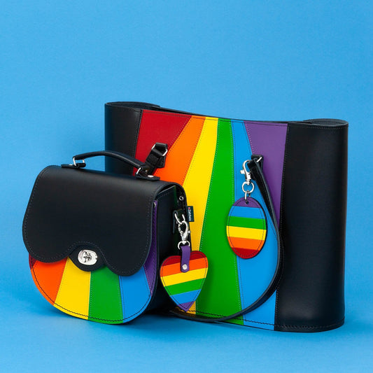 Elegant Handcrafted Leather Bag Charm, showcasing intricate craftsmanship by Zatchels, perfect for adding a touch of luxury and individuality to your accessories.