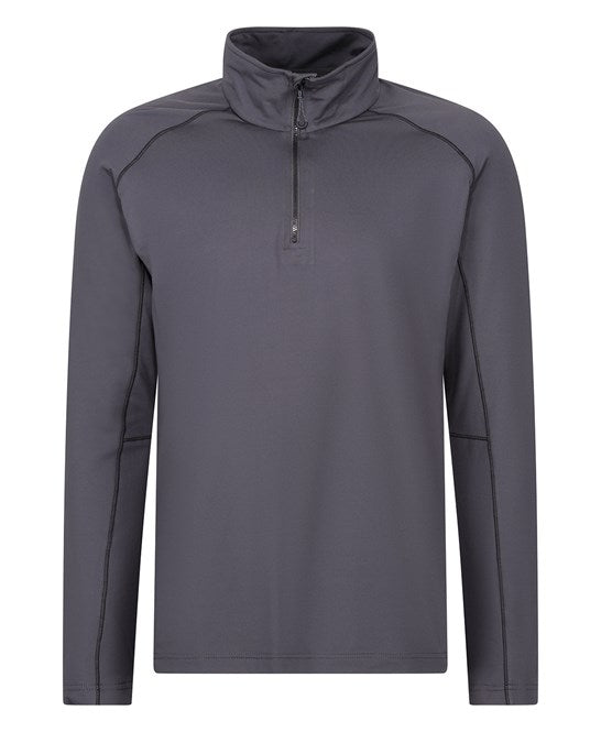 Stylish Regatta Professional Core Stretch Half-Zip Mid-Layer in a luxurious setting, highlighting its eco-friendly materials and versatile design suitable for active lifestyles.