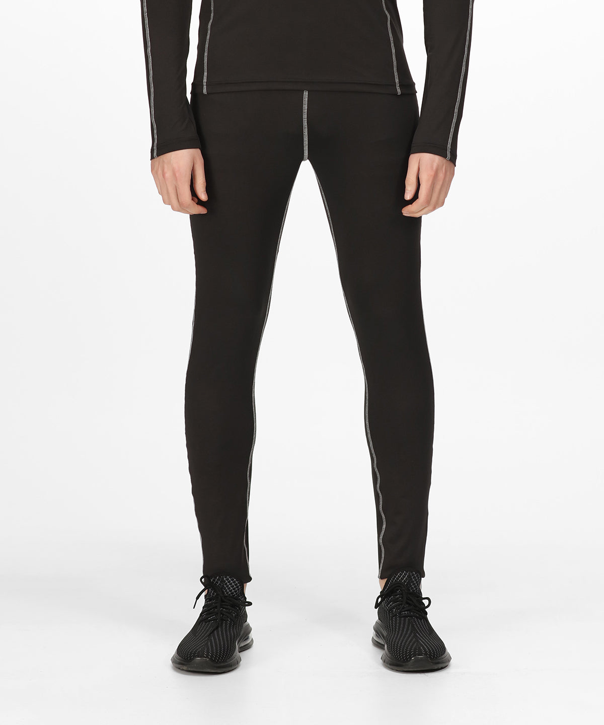 Luxury Regatta Professional Quick-Dry Baselayer Pants showcasing stretch fabric and superior wicking performance, available in sizes S to 3XL, perfect for an active lifestyle.