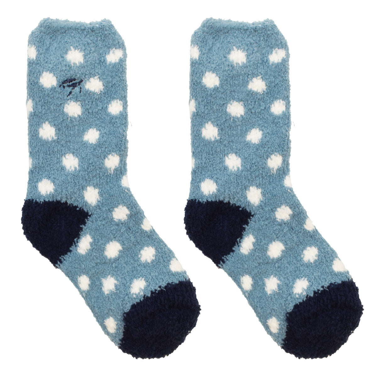 Luxurious ocean spot design cosy socks for children, crafted from ultra-soft polyester for superior comfort, ideal for chilly days and snuggling beside the fire.