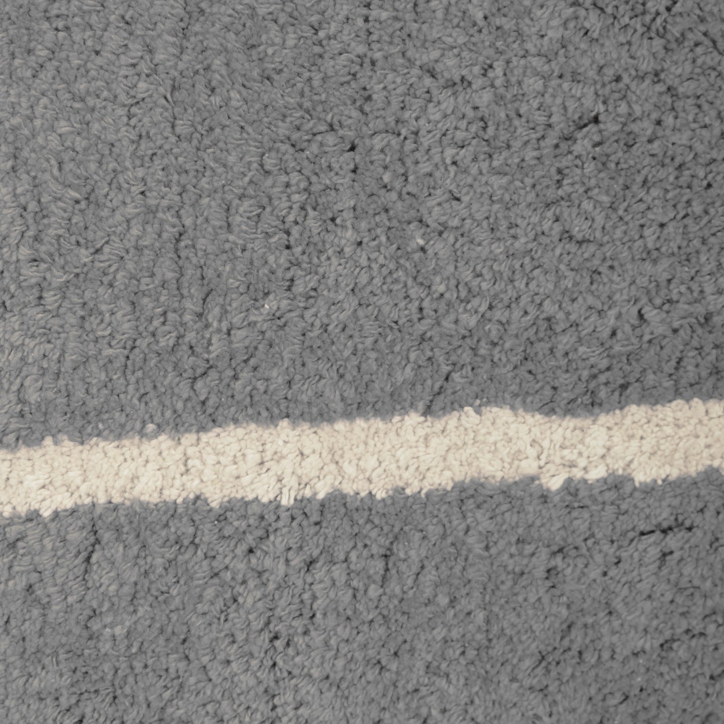 Luxurious Stockholm Super Soft Cotton Blend Bath Mat in elegant grey, showcasing its plush texture and non-slip backing, perfect for a sophisticated bathroom.