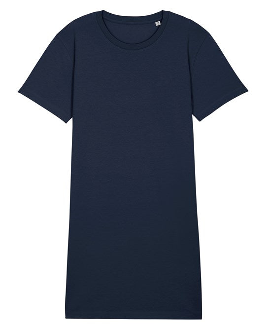 Stylish Women’s T-Shirt Dress made from premium Organic Cotton, perfect for relaxed elegance.