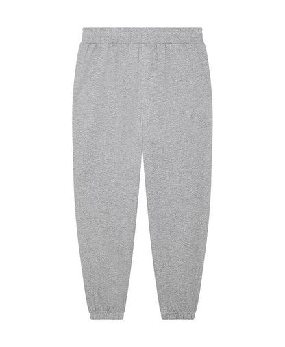 Luxury relaxed jog pants made from soft organic cotton, eco-friendly design by Earth Wardrobe, ideal for casual lounging.