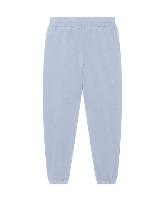 Versatile and chic organic cotton jog pants styled for both genders, encapsulating luxury, comfort, and eco-conscious fashion for everyday wear.
