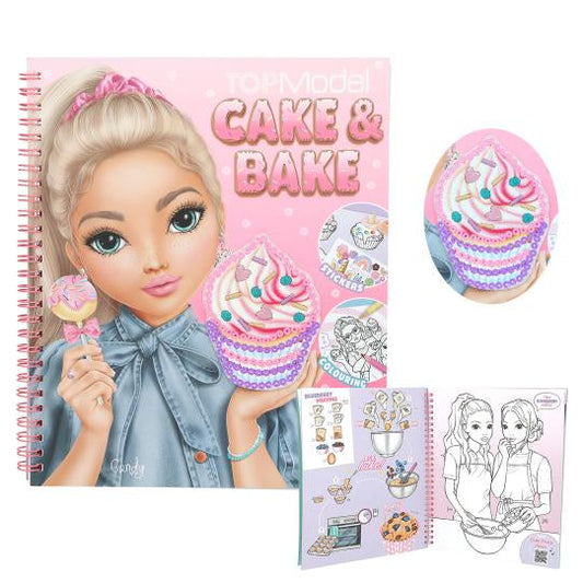 TopModel Cake and Bake Sticker and Activity Book