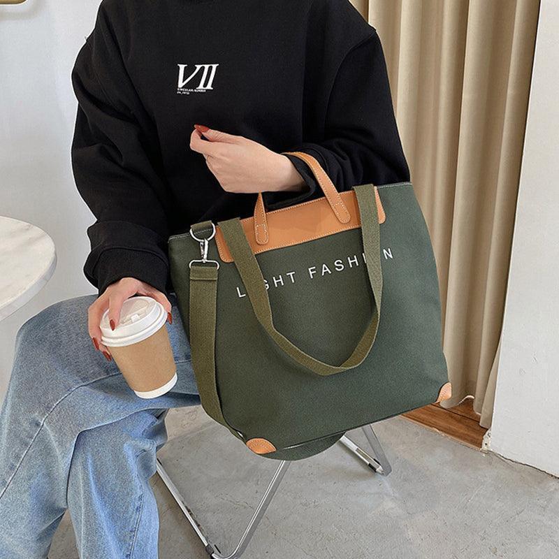 Luxurious Large Women's Crossbody Shoulder Tote Handbag in a minimalist style, perfect for enhancing any outfit while carrying everyday essentials.
